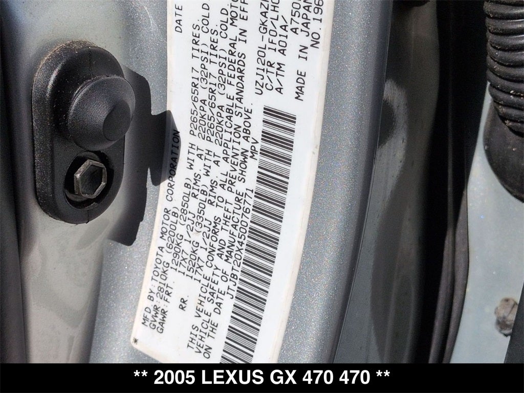 2005 Lexus GX 470
