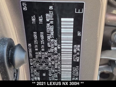 2021 Lexus NX 300h