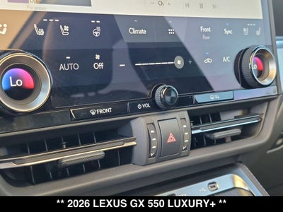 2026 Lexus GX 550 Luxury+