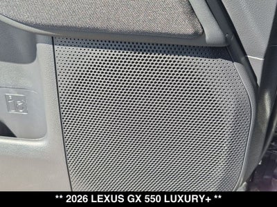2026 Lexus GX 550 Luxury+
