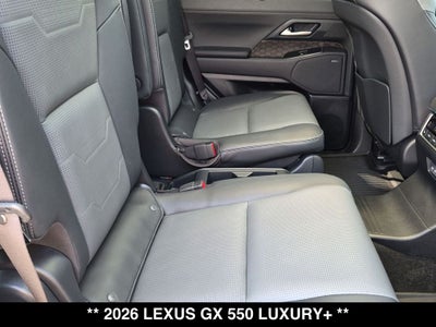 2026 Lexus GX 550 Luxury+