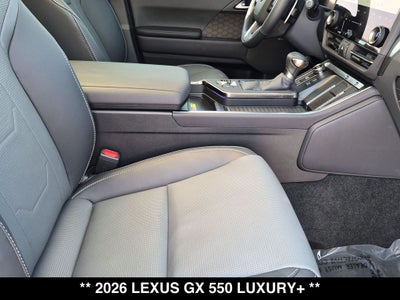 2026 Lexus GX 550 Luxury+