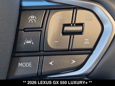 2026 Lexus GX 550 Luxury+