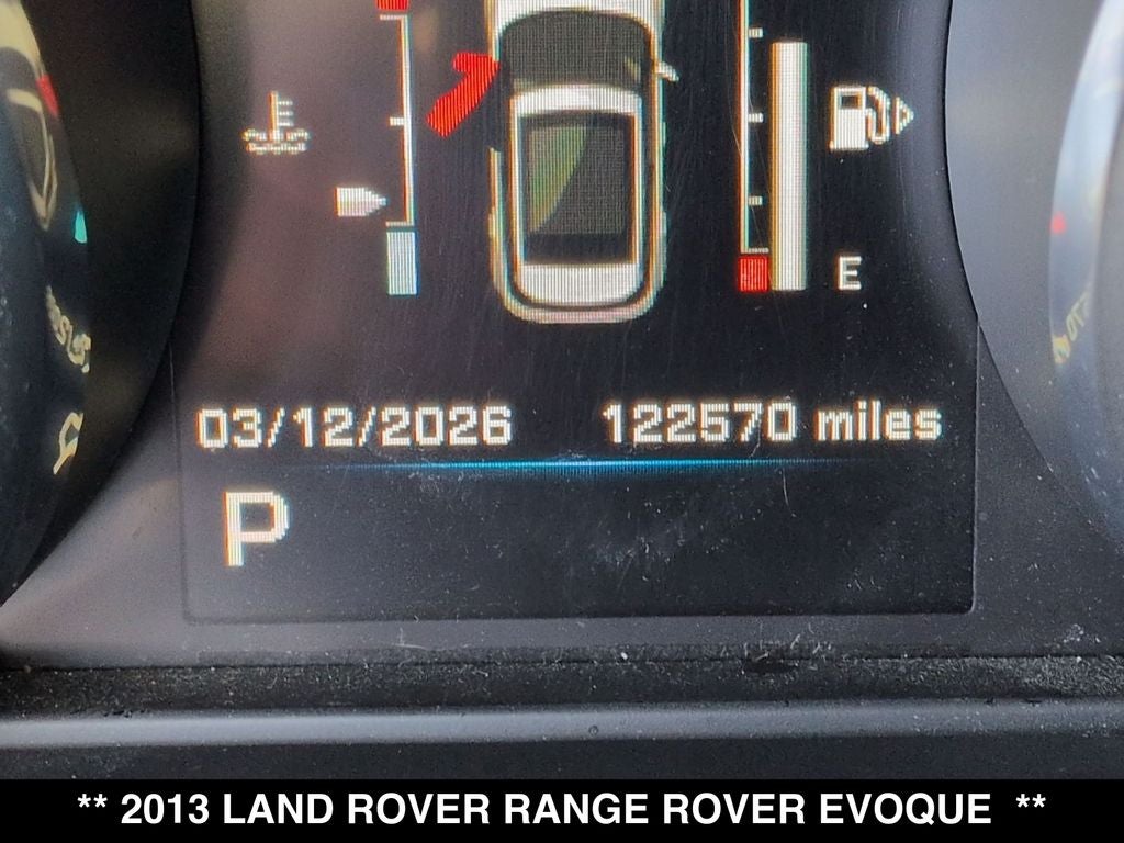 2013 Land Rover Range Rover Evoque Pure