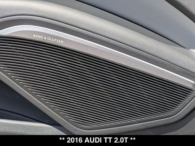 2016 Audi TT 2.0T Roadster quattro