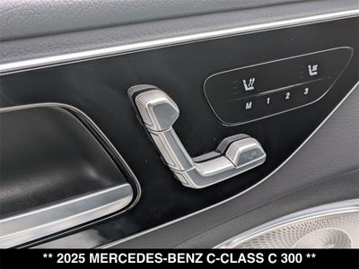 2025 Mercedes-Benz C-Class C 300 4MATIC®