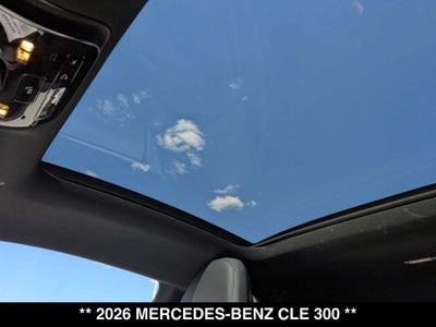 2026 Mercedes-Benz CLE CLE 300 4MATIC®