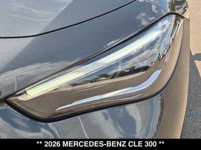 2026 Mercedes-Benz CLE CLE 300 4MATIC®