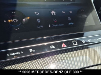 2026 Mercedes-Benz CLE CLE 300 4MATIC®