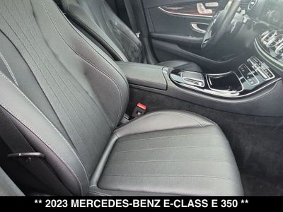 2023 Mercedes-Benz E-Class E 350 4MATIC®