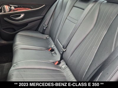 2023 Mercedes-Benz E-Class E 350 4MATIC®