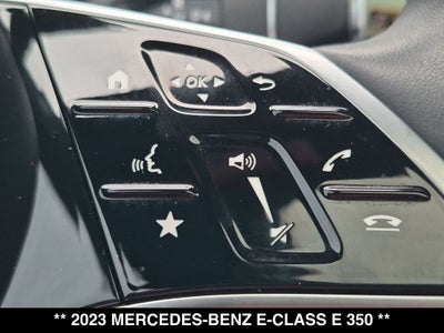 2023 Mercedes-Benz E-Class E 350 4MATIC®