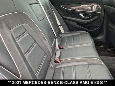 2021 Mercedes-Benz E-Class E 63 S AMG® 4MATIC®
