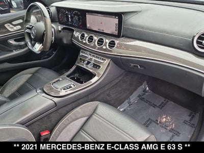 2021 Mercedes-Benz E-Class E 63 S AMG® 4MATIC®