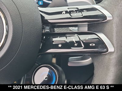 2021 Mercedes-Benz E-Class E 63 S AMG® 4MATIC®