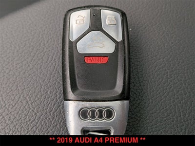 2019 Audi A4 2.0T Premium quattro