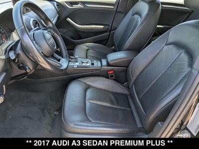 2017 Audi A3 2.0T Premium Plus quattro