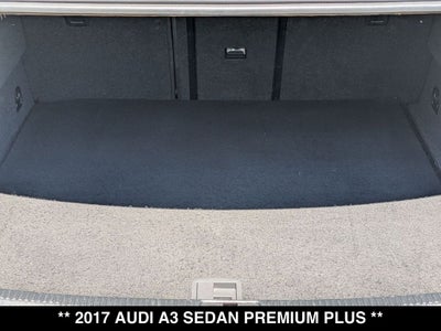 2017 Audi A3 2.0T Premium Plus quattro