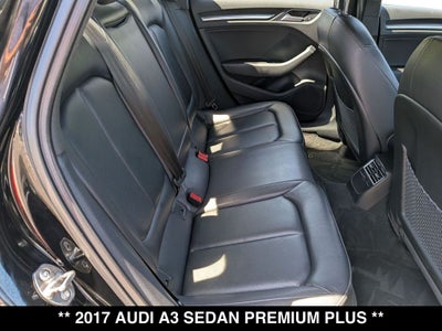 2017 Audi A3 2.0T Premium Plus quattro