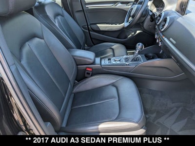 2017 Audi A3 2.0T Premium Plus quattro
