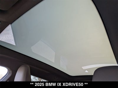 2025 BMW iX xDrive50