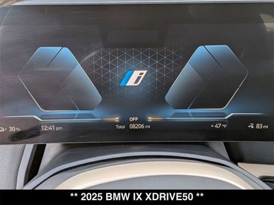 2025 BMW iX xDrive50