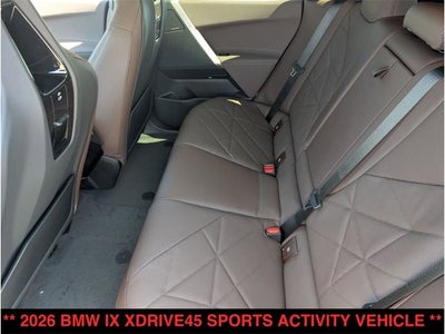 2026 BMW iX xDrive45