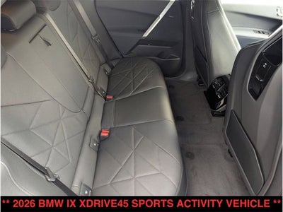 2026 BMW iX xDrive45