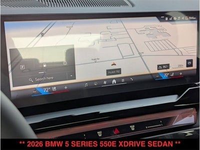 2026 BMW 550e 550e xDrive