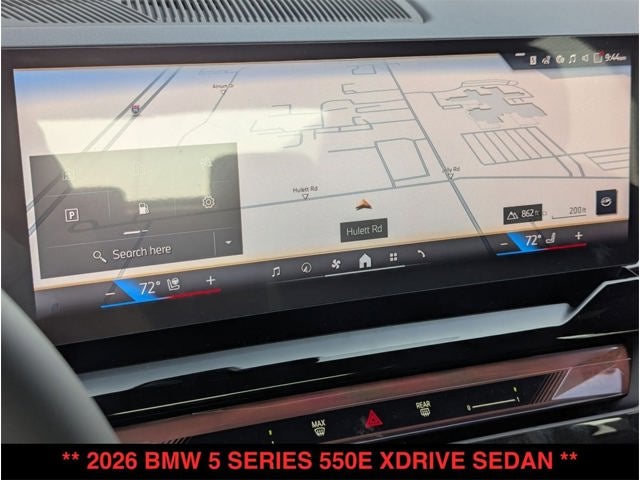 2026 BMW 550e 550e xDrive