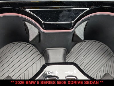 2026 BMW 550e 550e xDrive