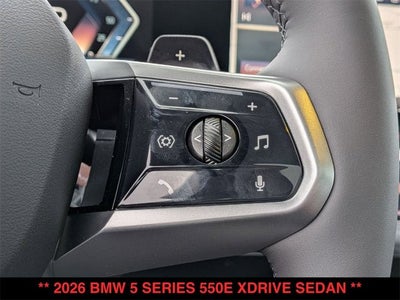 2026 BMW 550e 550e xDrive