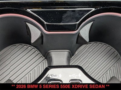 2026 BMW 550e 550e xDrive