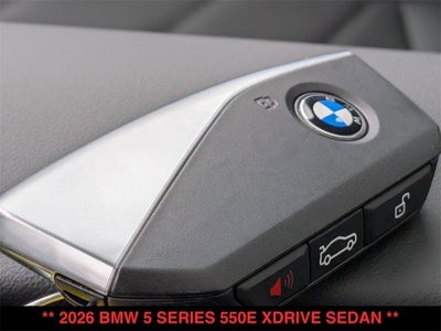 2026 BMW 550e 550e xDrive