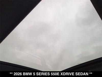 2026 BMW 550e 550e xDrive