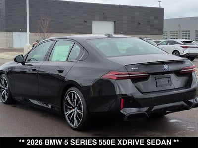 2026 BMW 550e 550e xDrive