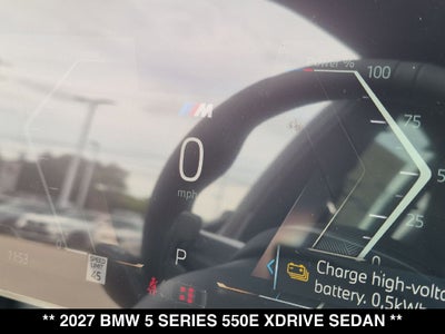2027 BMW 550e 550e xDrive