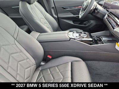 2027 BMW 550e 550e xDrive