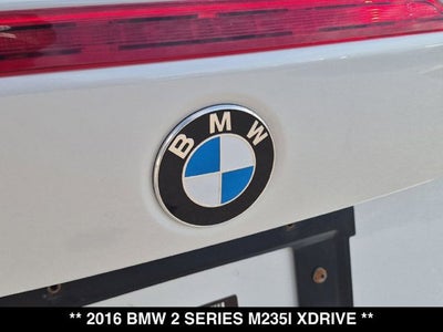 2016 BMW 2 Series M235i xDrive