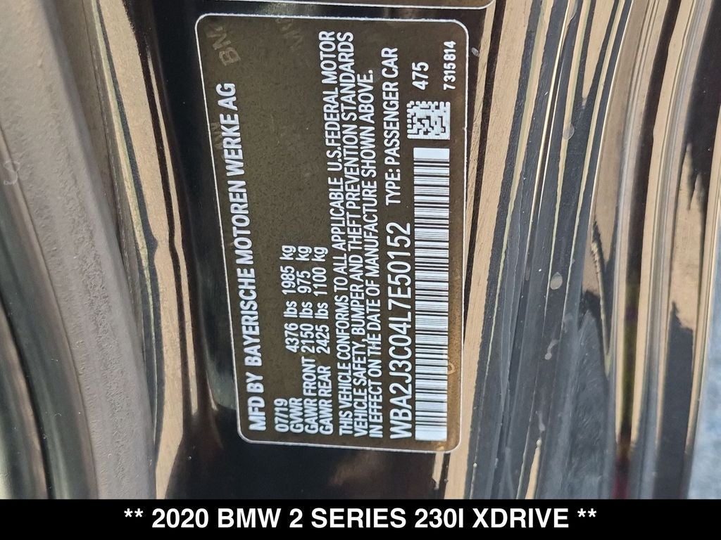 2020 BMW 230i xDrive 230i xDrive