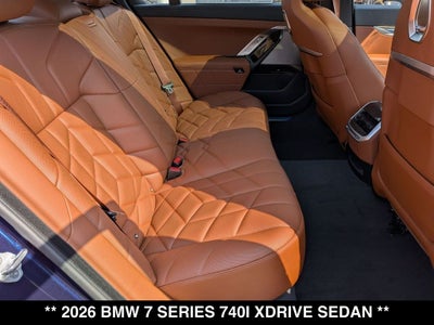 2026 BMW 740i 740i xDrive