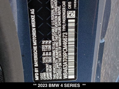 2023 BMW 4 Series M440i xDrive