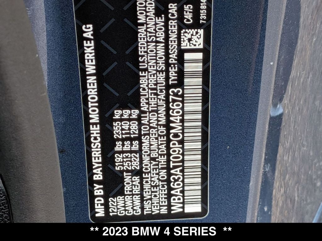 2023 BMW 4 Series M440i xDrive