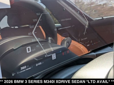 2026 BMW 340i M340i xDrive