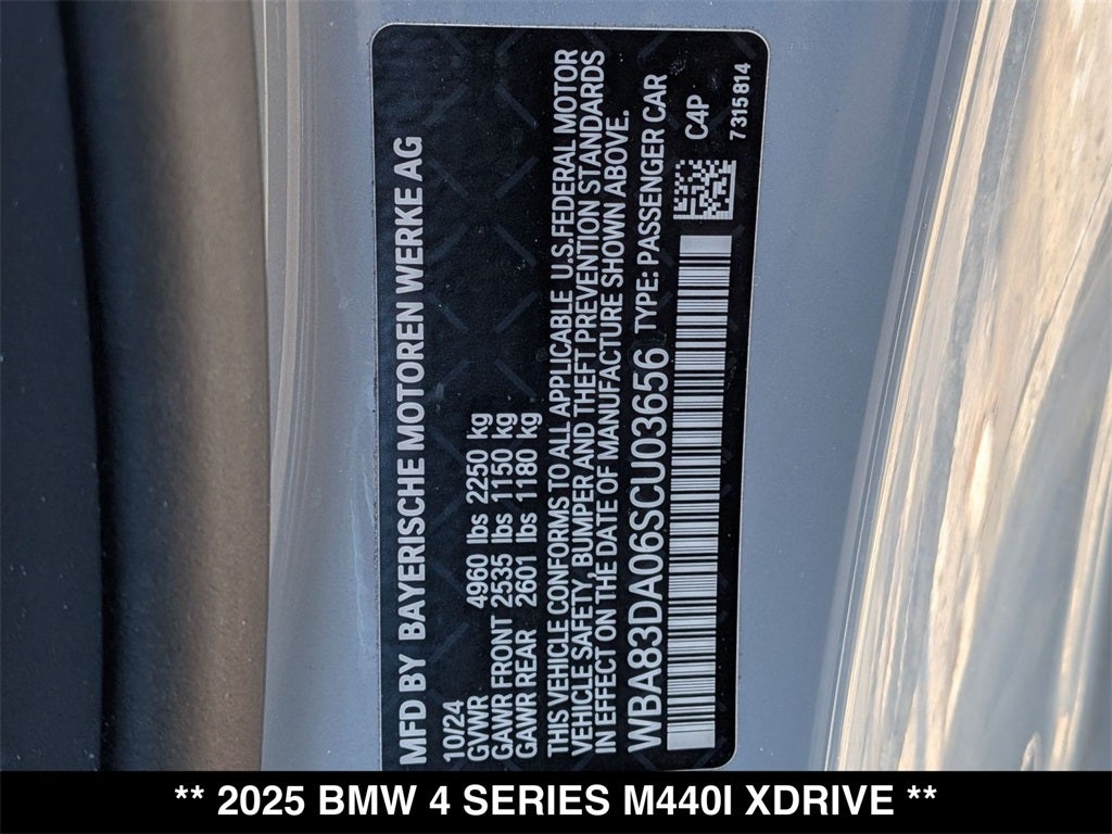 2025 BMW 440i M440i xDrive