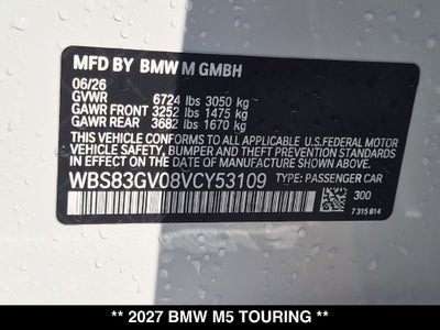 2027 BMW M5 Touring