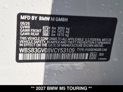 2027 BMW M5 Touring