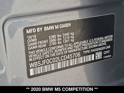 2020 BMW M5 Competition