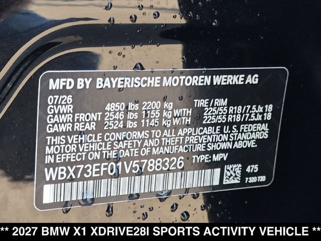 2027 BMW X1 xDrive28i