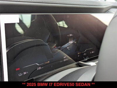 2025 BMW i7 eDrive50